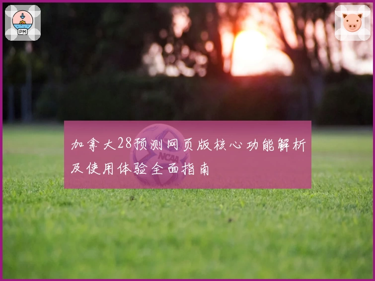 加拿大28预测网页版核心功能解析及使用体验全面指南